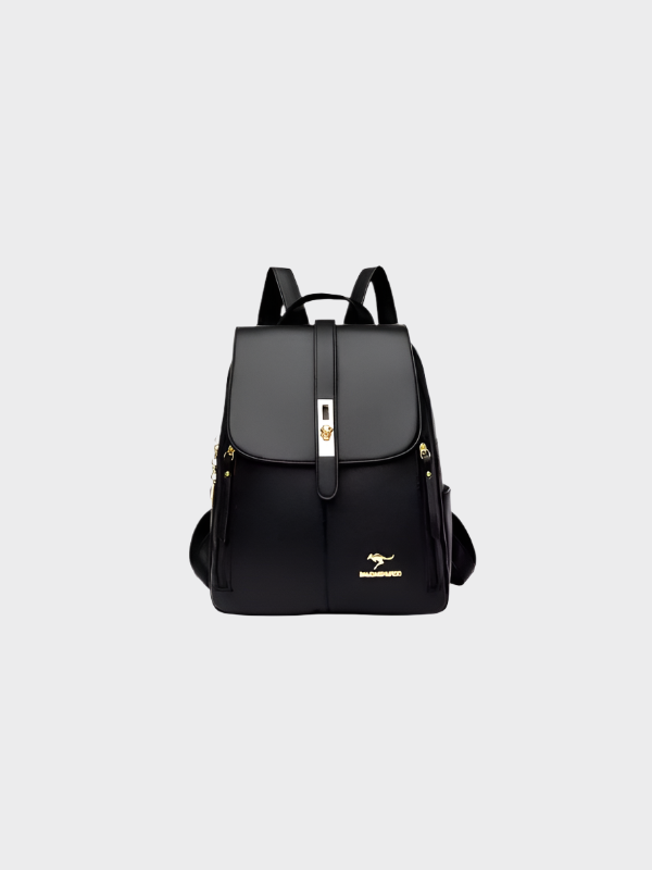 Nova - Anti-theft PU leather backpack with RFID protection and stylish design