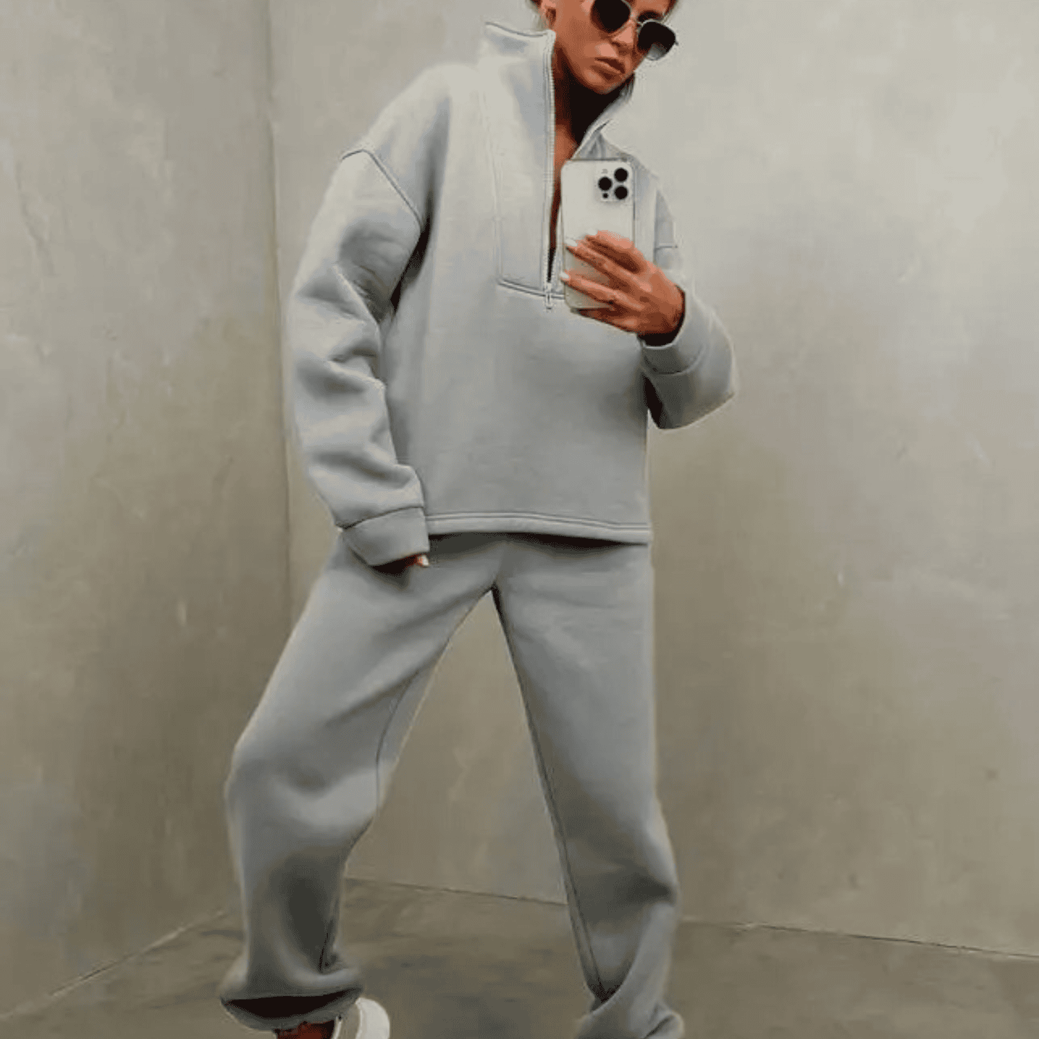 Isabella - Cozy High-Neck Tracksuit Set