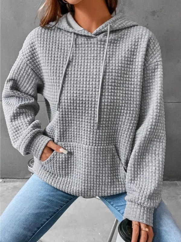 Bianca - Women’s Pullover Hoodie with Drawstring Hood