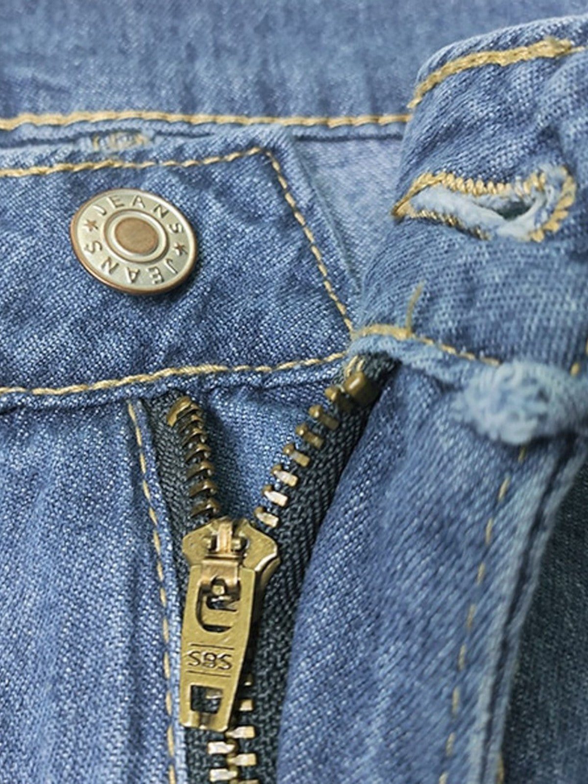 Phoebe - High-Waist Wide-Leg Denim Jeans