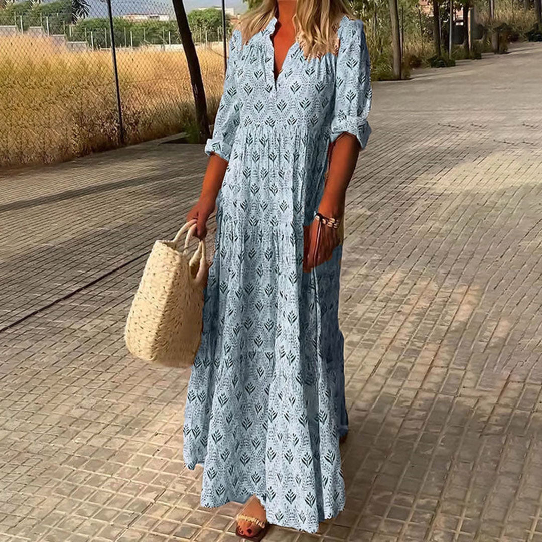 Susan - Boho Maxi Dress for Women (Plus Size Available)