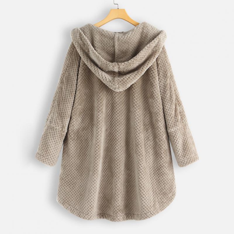 Jada - Hooded Button-Up Coat
