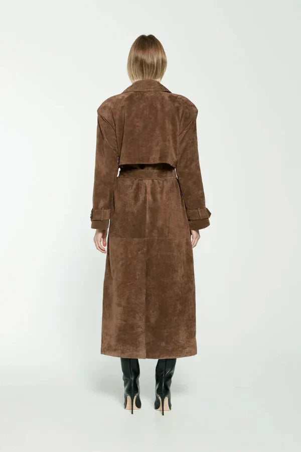 Koa - Vegan Leather Trenchcoat