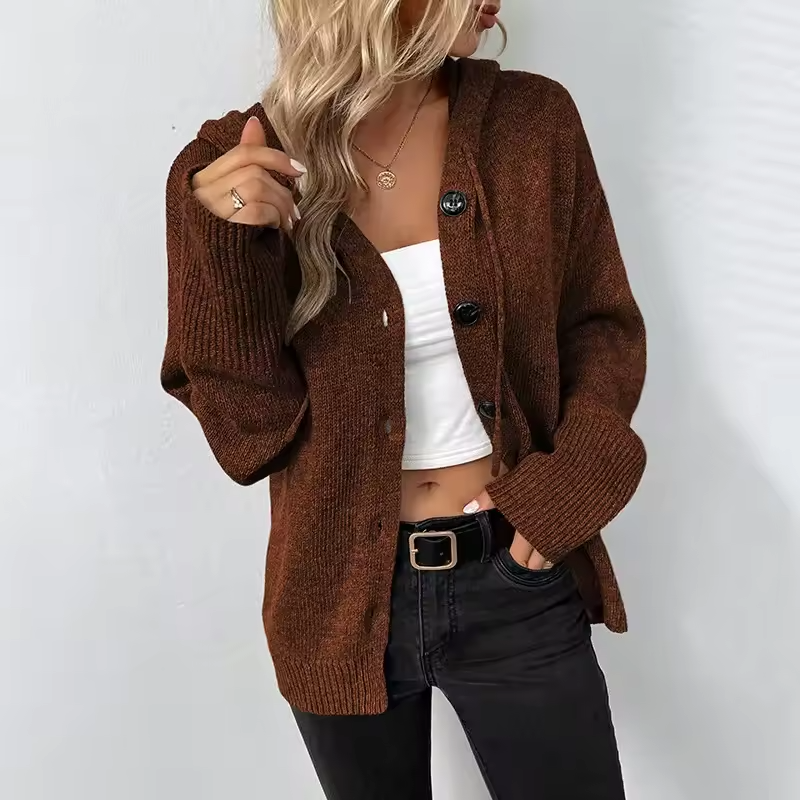 Harlow - Plain Hoodie Sweater