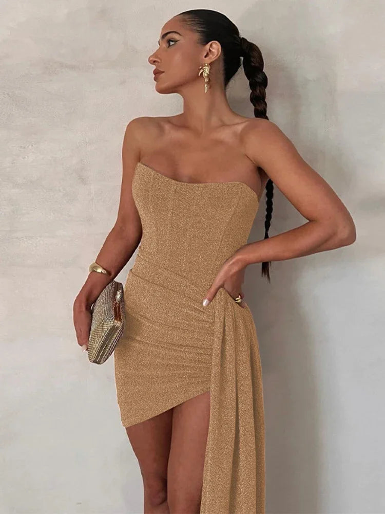 Bella - Glitter Mini Dress for Parties
