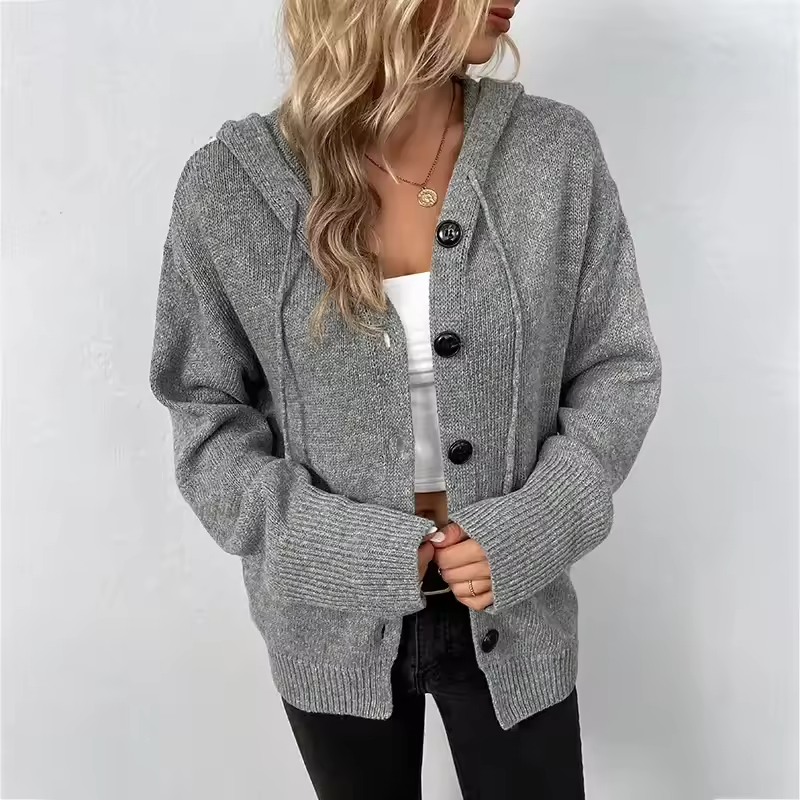 Harlow - Plain Hoodie Sweater