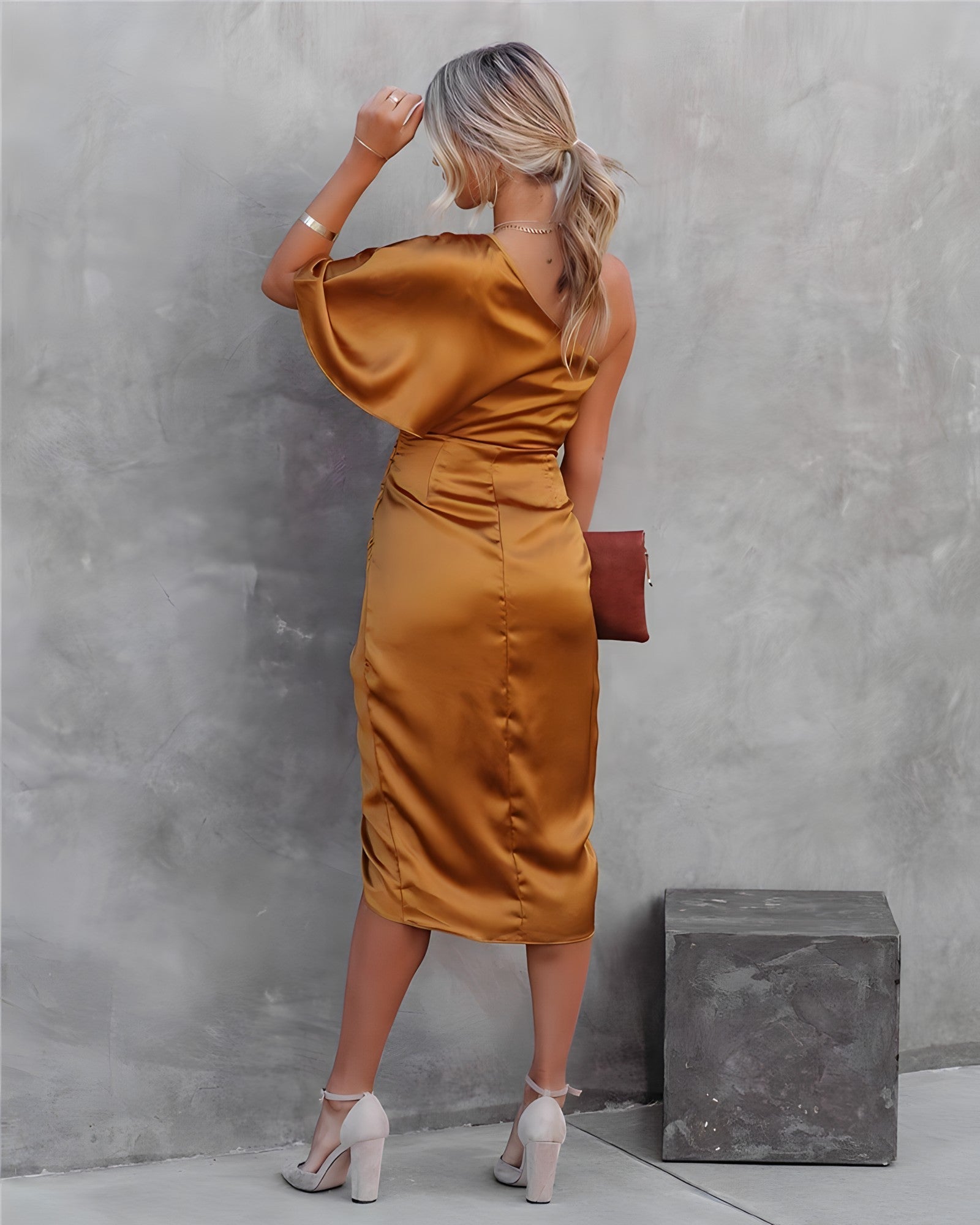 Celeste - Silk Cocktail Sundress