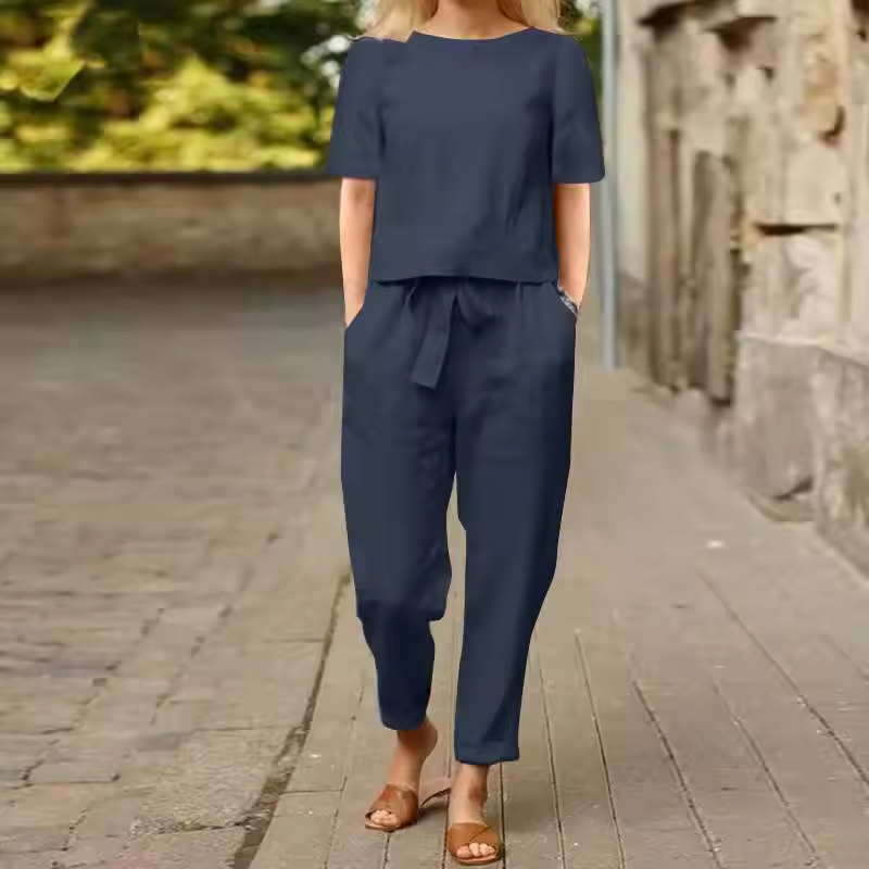 Ina - Women's Soft Linen Set