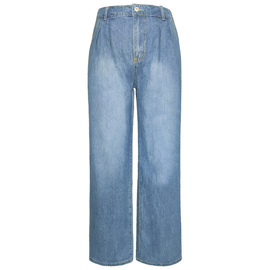 Grace - High-Waisted Denim Jeans