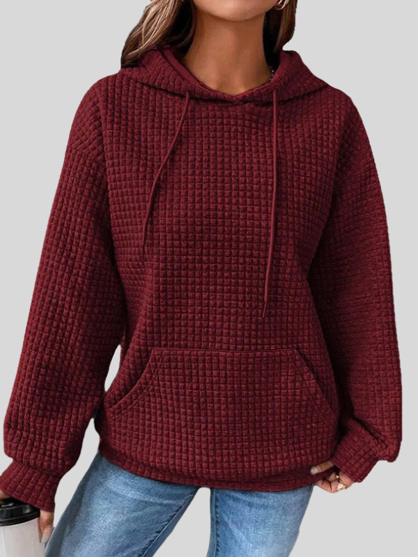 Bianca - Women’s Pullover Hoodie with Drawstring Hood
