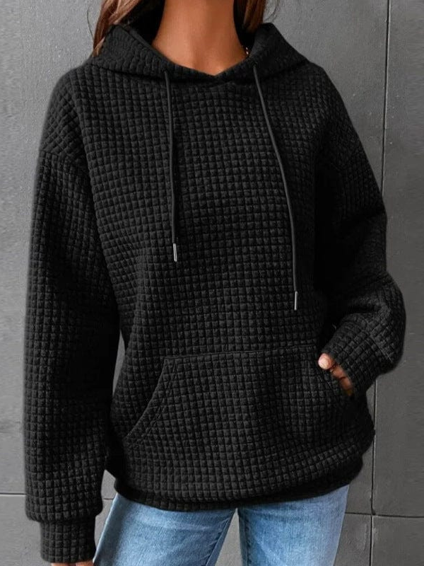 Bianca - Women’s Pullover Hoodie with Drawstring Hood