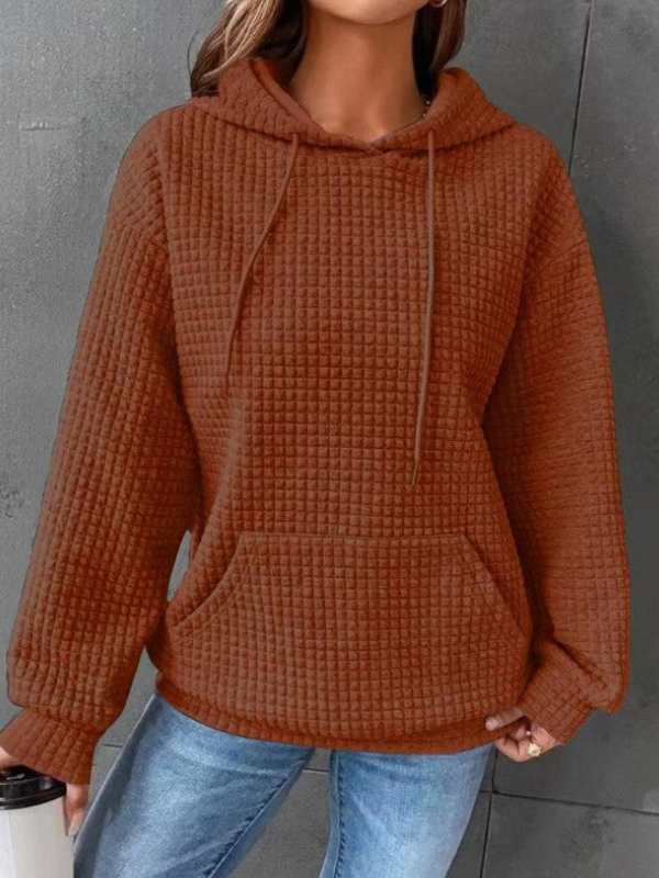 Bianca - Women’s Pullover Hoodie with Drawstring Hood