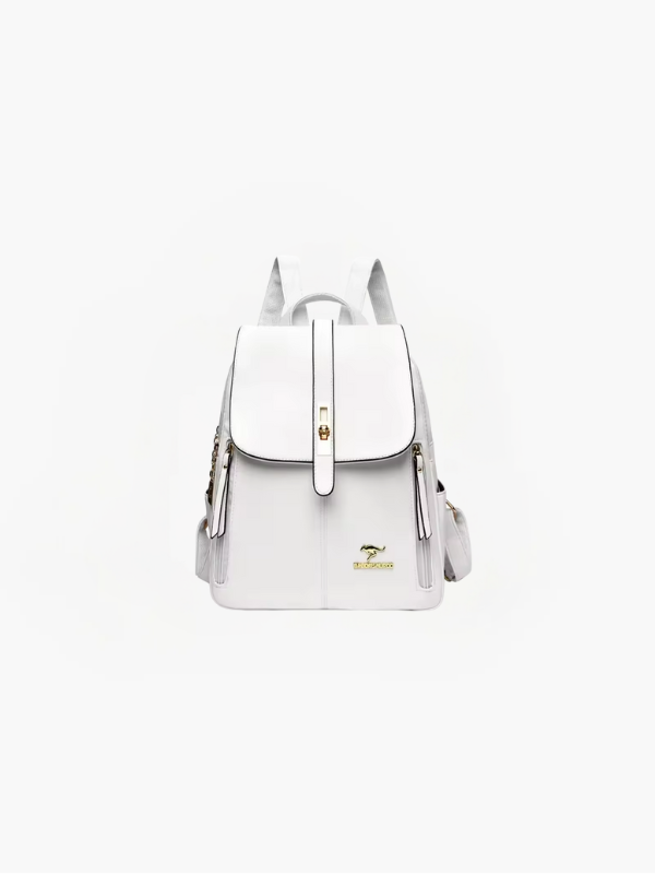 Nova - Anti-theft PU leather backpack with RFID protection and stylish design
