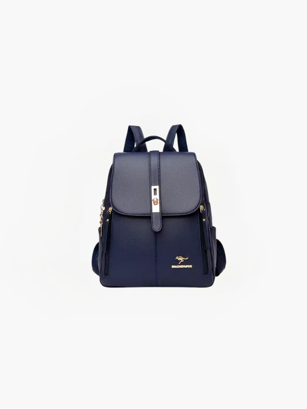 Nova - Anti-theft PU leather backpack with RFID protection and stylish design