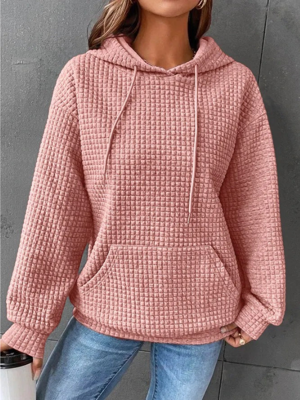 Bianca - Women’s Pullover Hoodie with Drawstring Hood