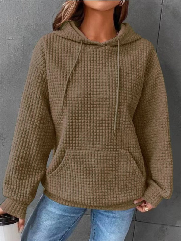 Bianca - Women’s Pullover Hoodie with Drawstring Hood