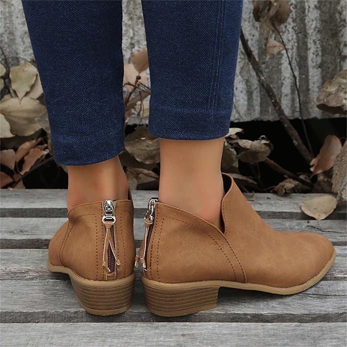 Raquel - Sleek Ankle Boots for Effortless Autumn Style