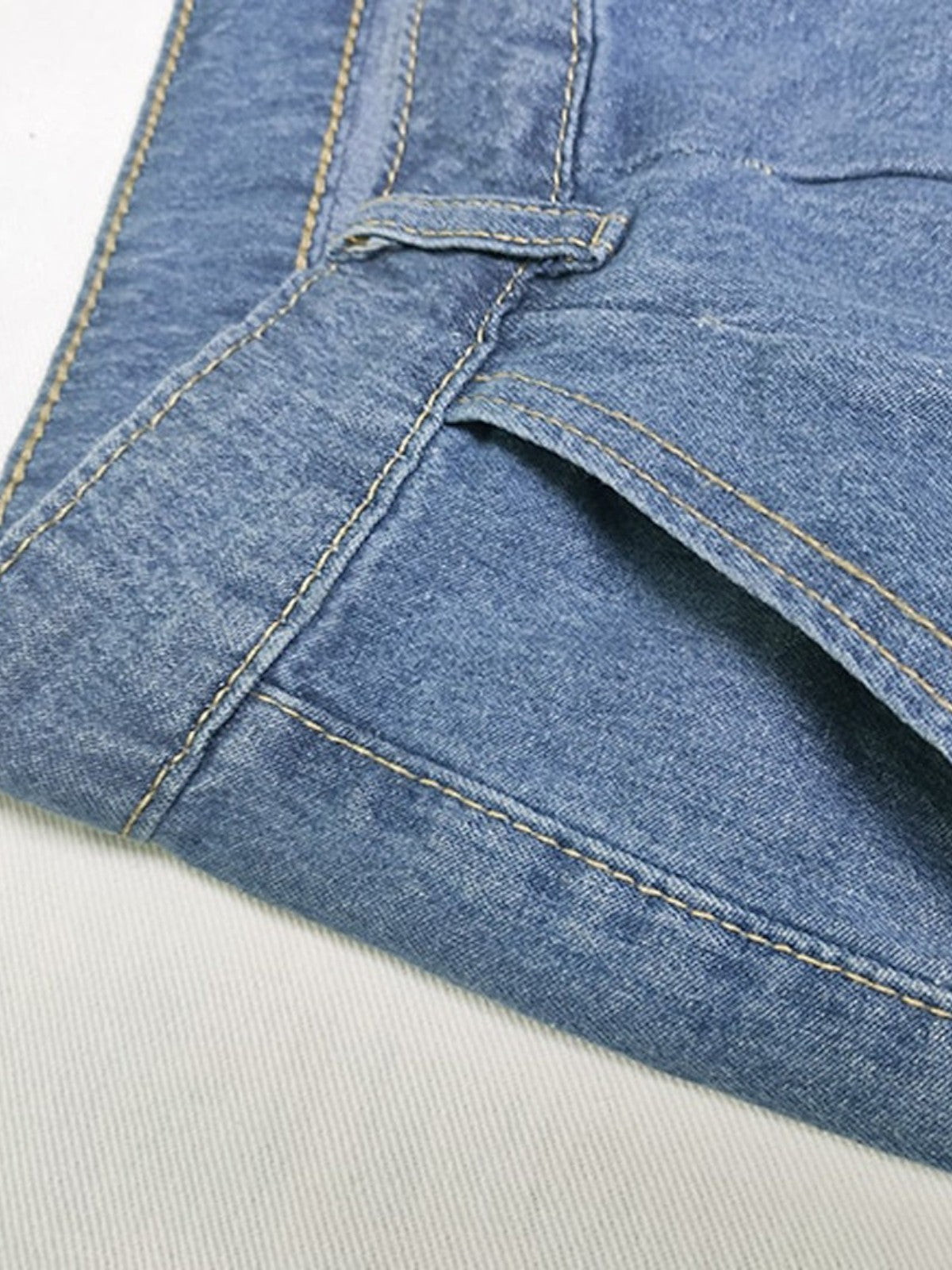 Phoebe - High-Waist Wide-Leg Denim Jeans