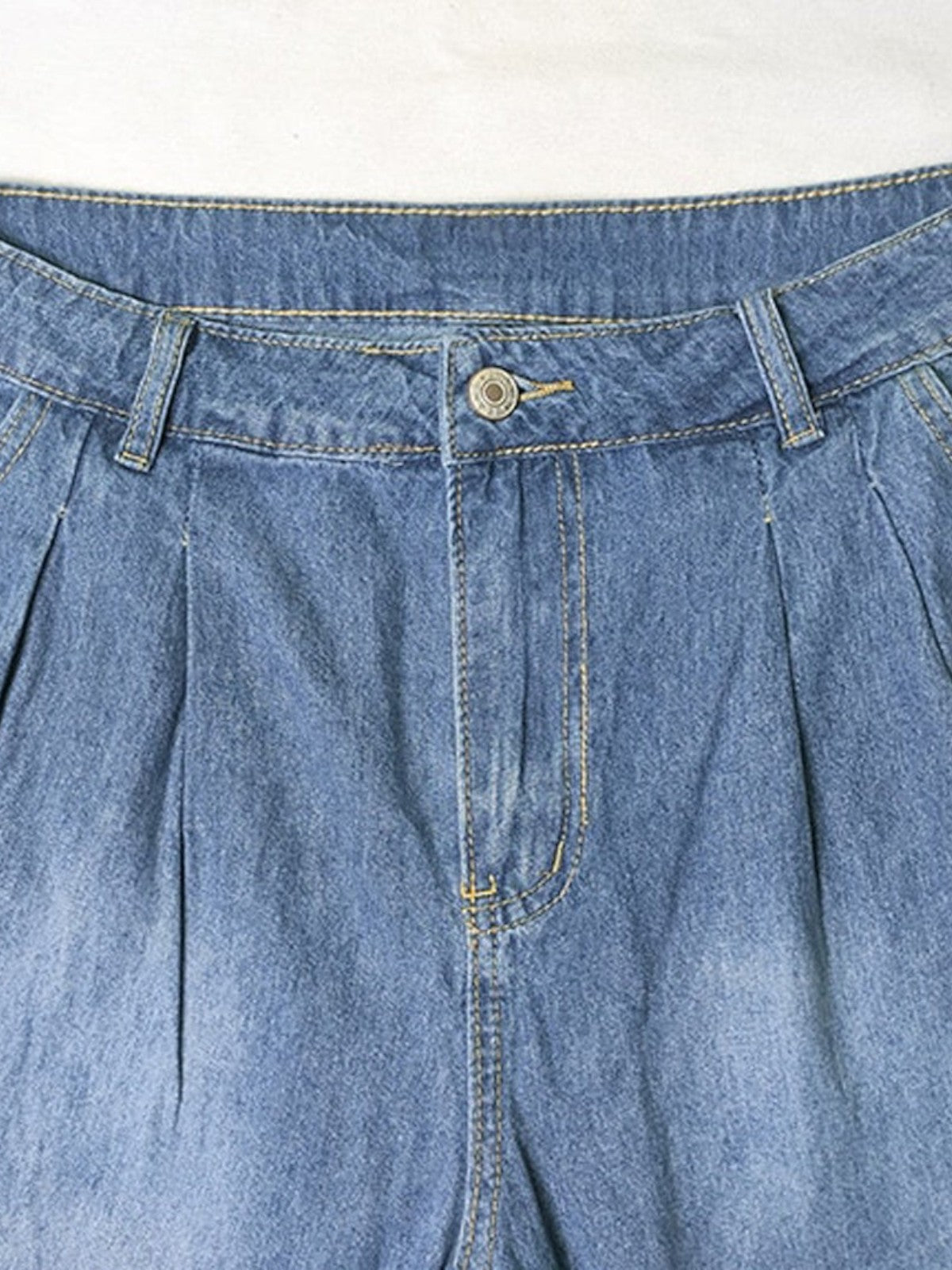 Phoebe - High-Waist Wide-Leg Denim Jeans