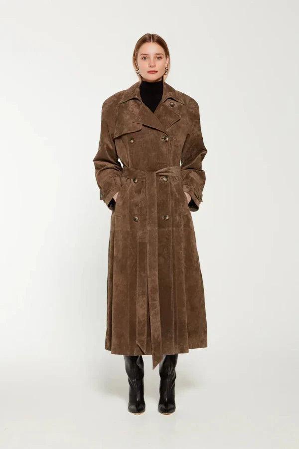 Koa - Vegan Leather Trenchcoat