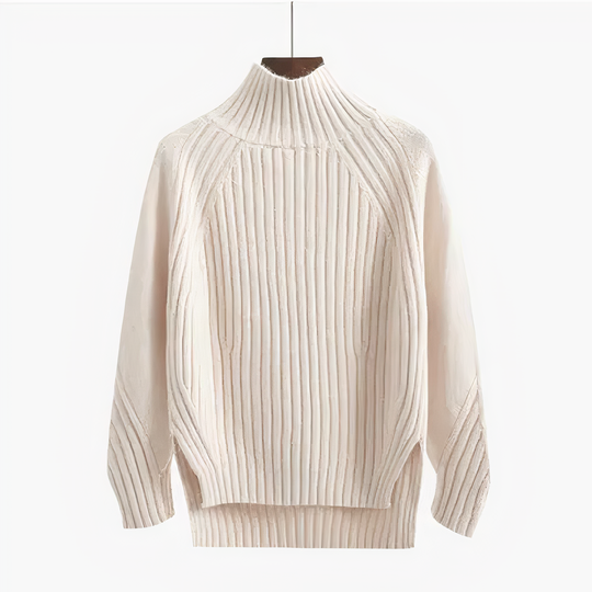 Claire - Ribbed Turtleneck Sweater