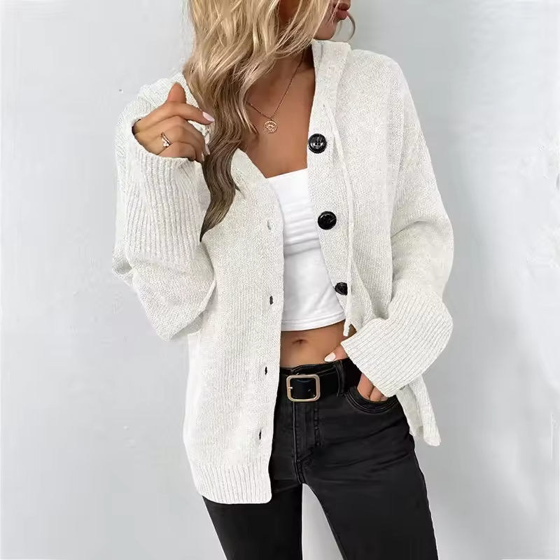 Harlow - Plain Hoodie Sweater
