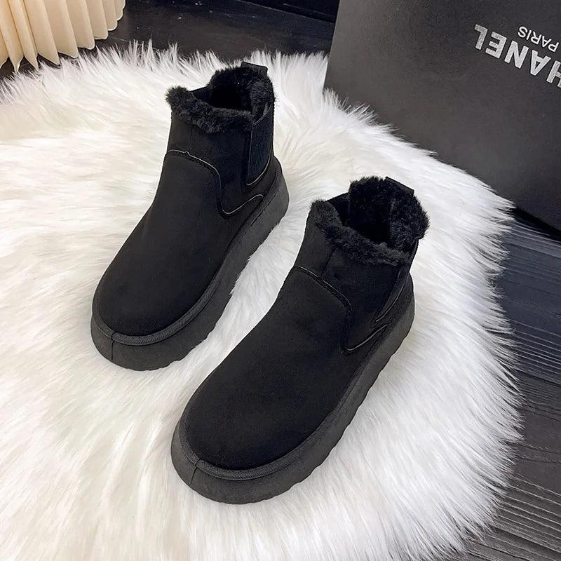 Lara - Comfortable Cotton Boots