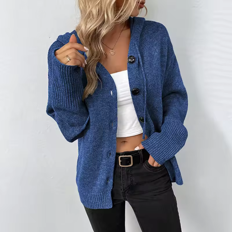 Harlow - Plain Hoodie Sweater