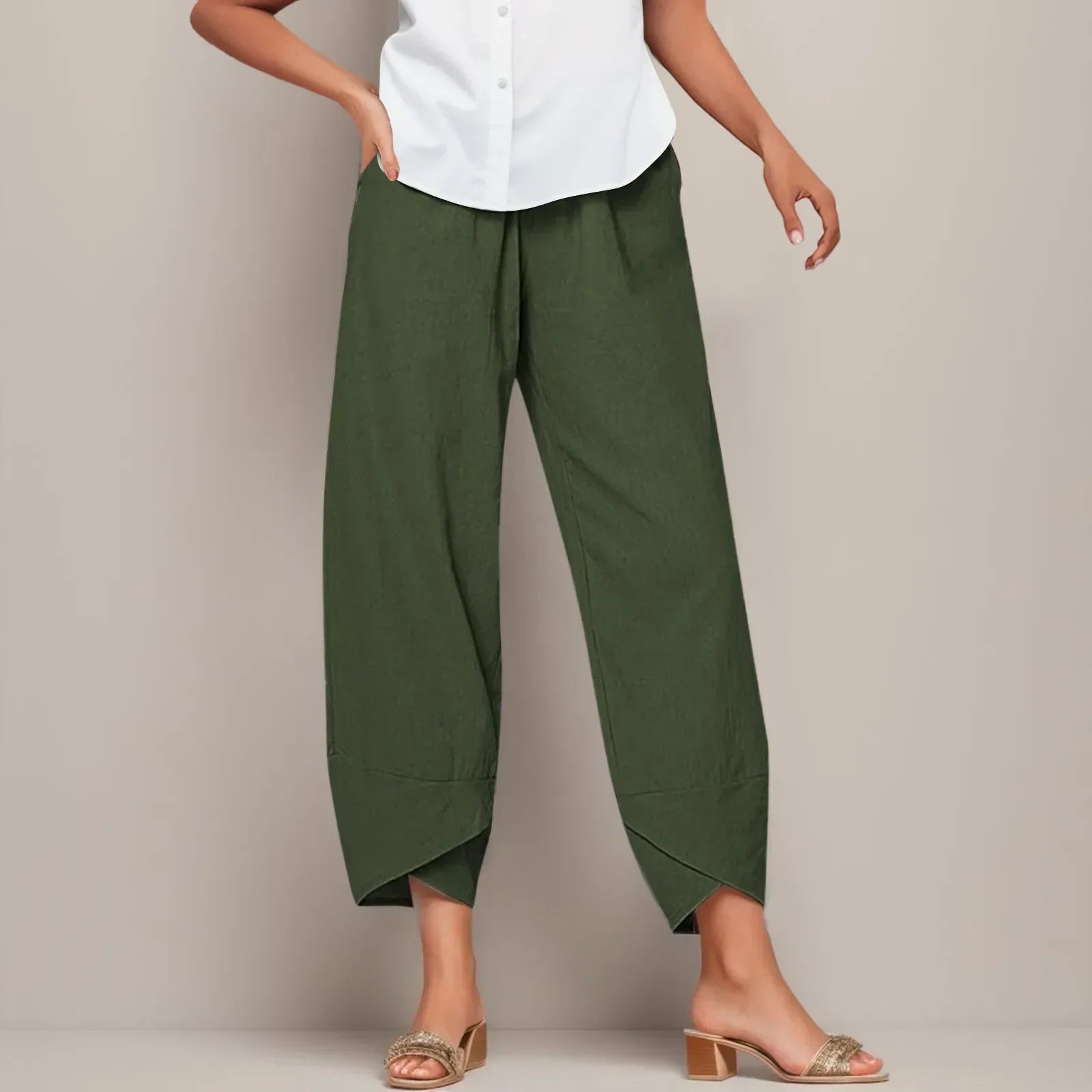Layla - High-Waist Casual Pants