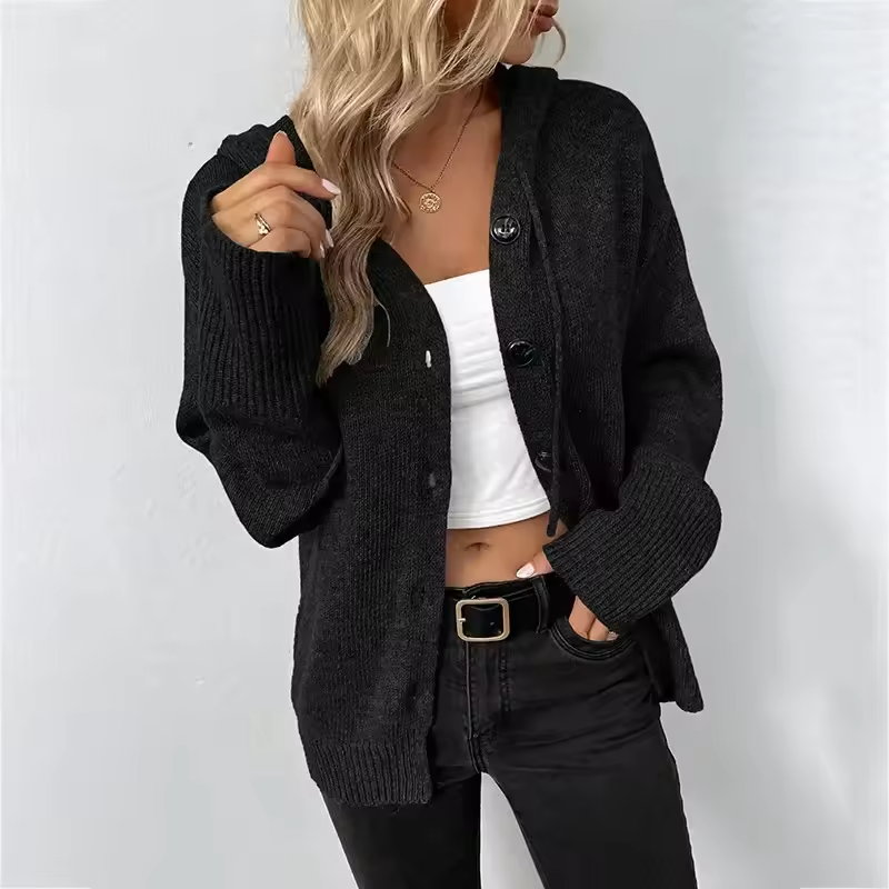 Harlow - Plain Hoodie Sweater