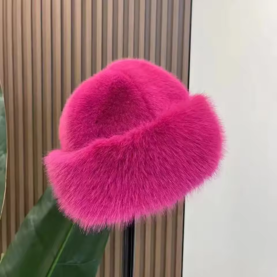 Nova - Faux Fur Winter Hat Stay Warm in Luxe Style