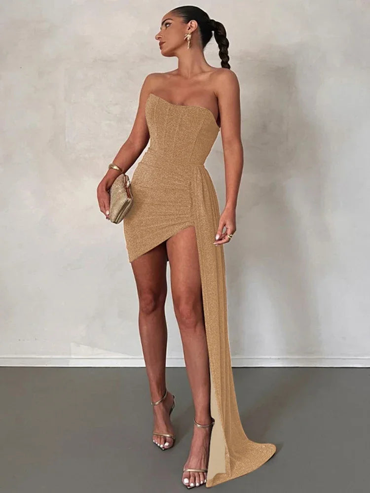 Bella - Glitter Mini Dress for Parties