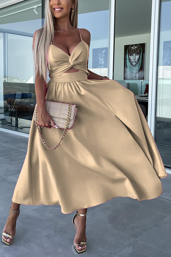 Addison - Elegant Midi Dress
